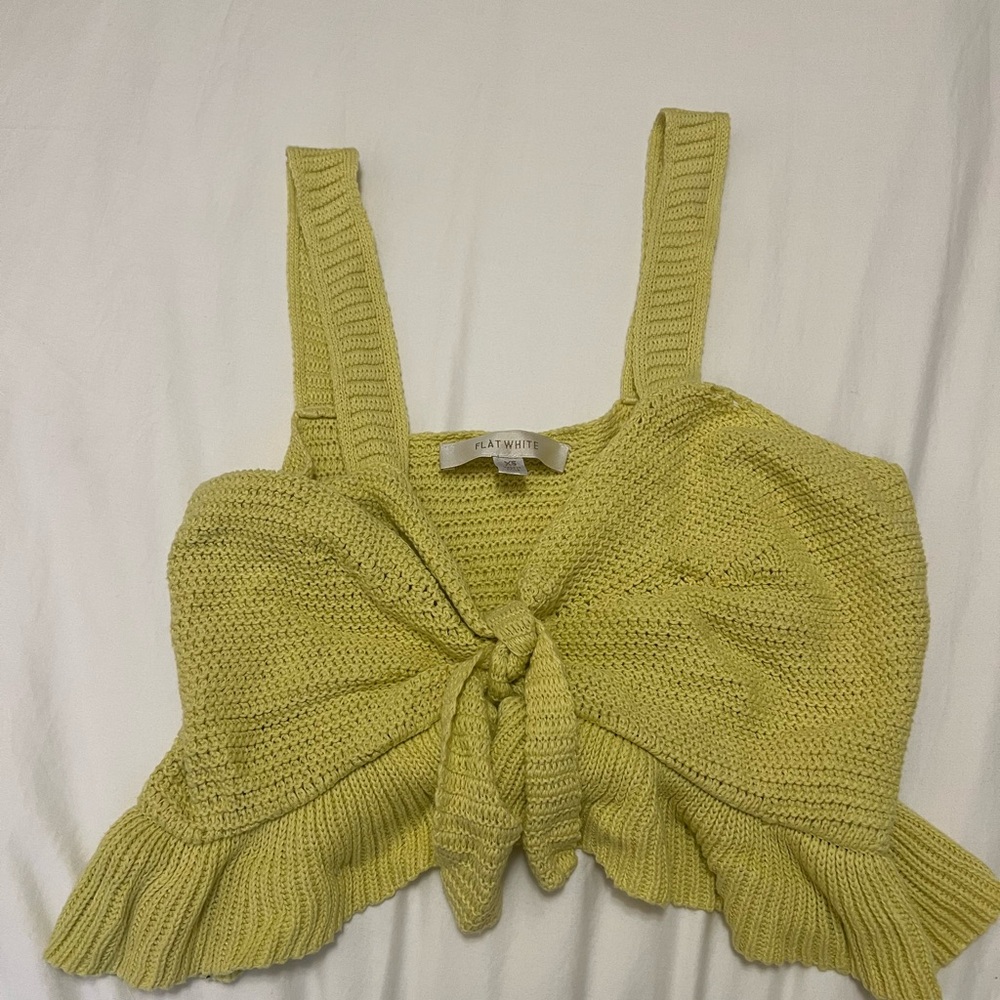 Anthropologie crop sweater top